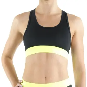 Lot de 2 Brassières de sport avec ceinture élastiquée femme Freegun Aktiv image-0