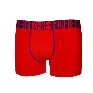 Plain children's boxer shorts Freegun (x6) image-1