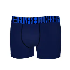 Plain children's boxer shorts Freegun (x6) image-2