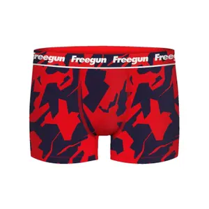 Children's printed cotton boxer shorts Freegun (x6) image-1