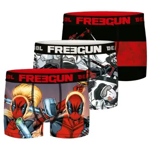 Boxer Freegun Deadpool (x3) image-1