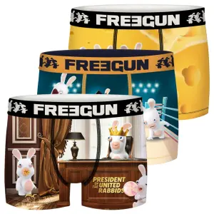 Boxer lapins crétins Freegun (x3) image-2