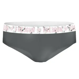 Girls' plain cotton boxer shorts Freegun (x4) image-0