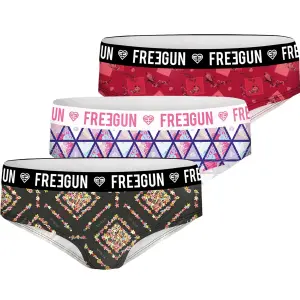 Boxer imprimé géométrique femme Freegun (x3) image-3