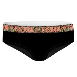 Boxer en coton bio sublimation femme Freegun (x4) image-0