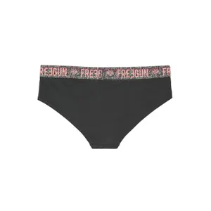 Organic cotton boxer shorts for girls Freegun (x3) image-1