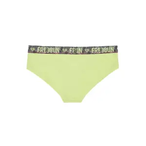 Organic cotton boxer shorts for girls Freegun (x3) image-3