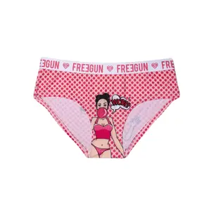 Boxer imprimé bande dessinée bul' femme Freegun image-0