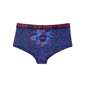 Shorty tropical neon feuille femme Freegun image-1