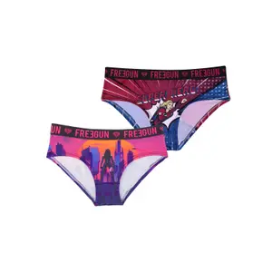 Set of 2 boxers comic girl Freegun image-1