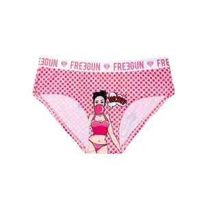 Set of 3 boxers comic girl Freegun image-0
