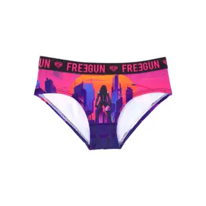 Set of 3 boxers comic girl Freegun image-1