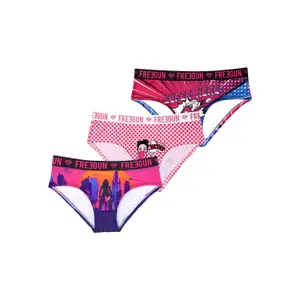 Set of 3 boxers comic girl Freegun image-2