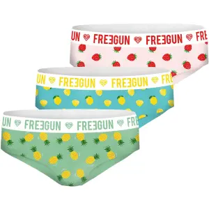 Girl's fruity cotton boxer shorts Freegun (x3) image-0