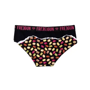 Girls' boxer shorts Freegun Best of anniversary (x3) image-3