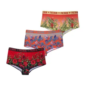 Shorty fleurs femme Freegun Power (x3) image-4