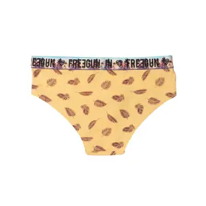 Boxer en coton avec ceinture fine plume femme Freegun image-1