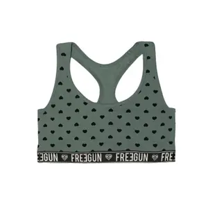 Girl's cotton heart bra Freegun image-0