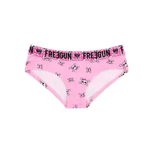 Cotton boxer shorts with thin belt pirate girl Freegun image-0
