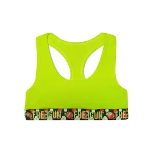 Girl's apple cotton bra Freegun image-0
