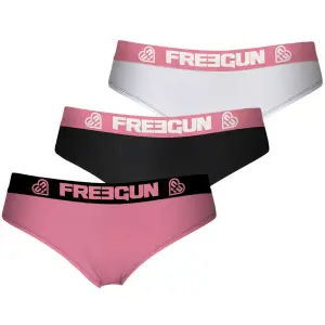 Boxer en coton uni femme Freegun (x3) image-3