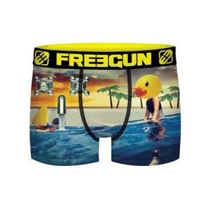 Boxer imprimé de surréaliste skate et surf salle de bain surf Freegun image-0