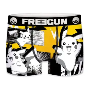 Set of 2 children's boxers Freegun Pokemon grafitty image-0