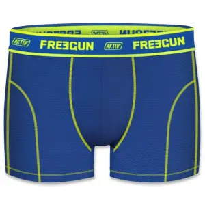 Plain children's boxer shorts Freegun Aktiv (x3) image-2