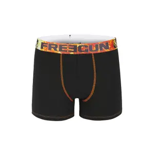 Boxer en coton bio uni hiver Freegun (x3) image-2