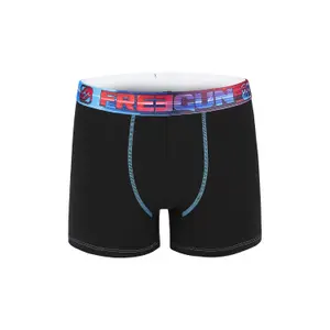 Boxer en coton bio uni hiver Freegun (x4) image-3