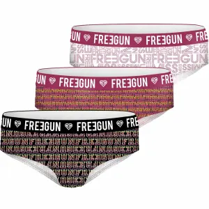 Girls' boxer shorts Freegun Pinky (x3) image-3