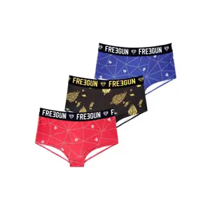 Girls' microfiber shorts Freegun (x3) image-0