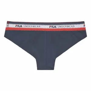 Slip brésiliens coton uni femme Fila (x3) image-1