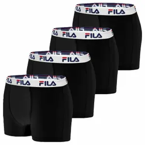 Children's cotton boxer shorts Fila (x4) image-0