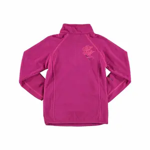 Sweatshirt aus Mikrofleece mit halbem Reißverschluss, Mädchen Peak Mountain Gafine image-1