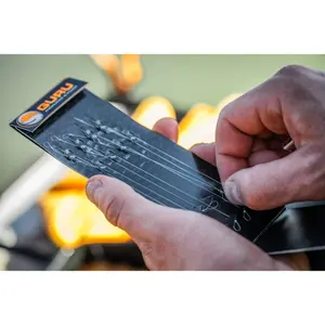 Set of 6 standard mounted hooks Guru qm1 hair 15" image-0