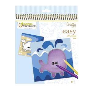 gy130c-booklet-of-24-coloring-sheets-marine-animals-avenue-mandarine-graffy-easy-blue-white-one-size