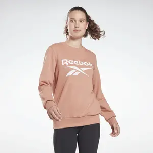 Sudadera de mujer Reebok Crewneck Identity Logo French Terry image-3