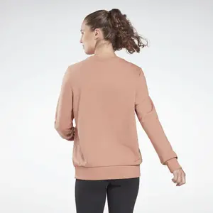 Sudadera de mujer Reebok Crewneck Identity Logo French Terry image-5