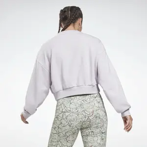 Camisola feminina Reebok Piping Pack Crewneck image-5