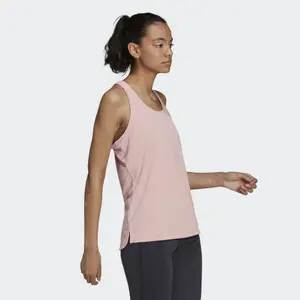 Camiseta de tirantes para mujer adidas Primeblue Designed 2 Move 3-Stripes Sport image-3