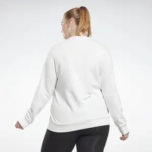 Sudadera de mujer Reebok Crewneck Identity Logo French Terry image-5