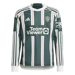 Maglia Away a maniche lunghe per bambini Manchester United 2023/24 image-0