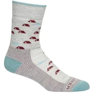 Women's medium socks Icebreaker hike crew camping outdoors image-0