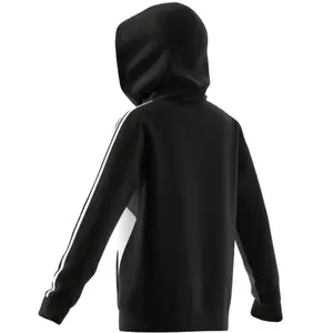 Sudadera con capucha para niños adidas 3-Stripes Colorblock image-4