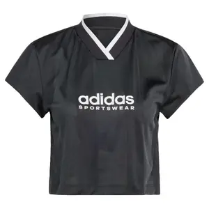Camiseta crop top mujer adidas Tiro Colorblock image-0