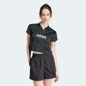 Camiseta crop top mujer adidas Tiro Colorblock image-1