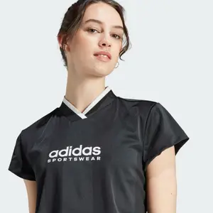 Camiseta crop top mujer adidas Tiro Colorblock image-3