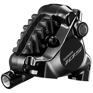 Hydraulisk skivebremsekaliber med 2 stempler Shimano 105 BR-M7170 Système Flat Mount image-1