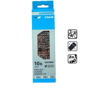 Αλυσίδα ποδηλάτου Shimano Ultegra CN-6600 10V image-0